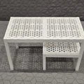 Hệ Kệ Modular Honeycomb Kèm Ngăn Kéo Snap-Fit Treo Dưới Kệ - Thumbnail 7