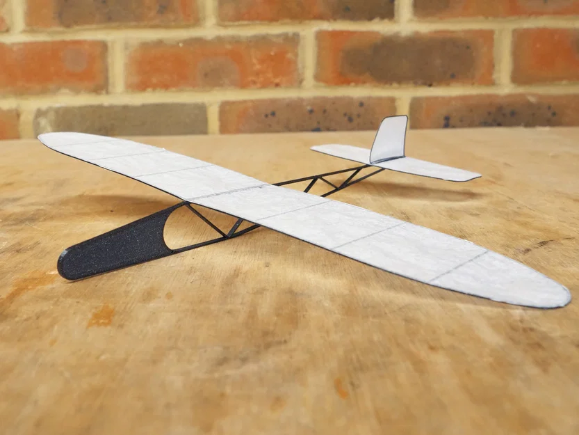 Tissue Paper Glider – Máy bay lượn in trực tiếp lên giấy tissue - Image 1