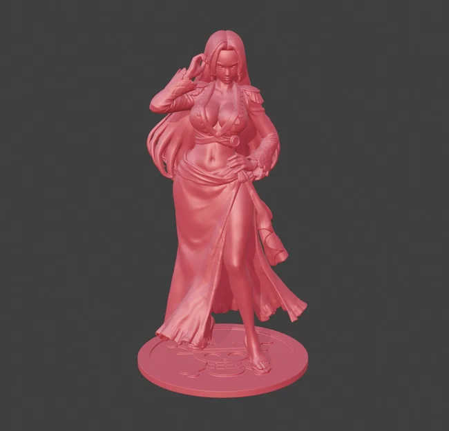 Boa Hancock (One Piece) – Mẫu tượng 3D chi tiết cao cao 15cm - Image 3