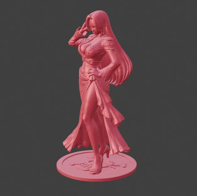 Boa Hancock (One Piece) – Mẫu tượng 3D chi tiết cao cao 15cm - Image 4