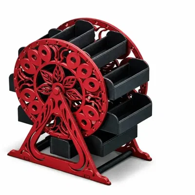 Khay Organizer Ferris Wheel Xoay – Lưu Trữ Modular In 3D