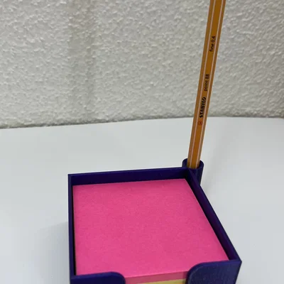 Khay đựng giấy note và bút STABILO in 3D tiện lợi