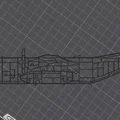 Mô hình trang trí tường máy bay C-130J Super Hercules in 3D - Thumbnail 3