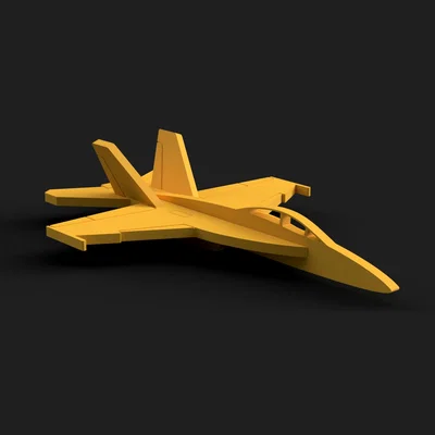 Mô hình lắp ráp máy bay chiến đấu F/A-18 Super Hornet 1:150