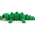 Mô hình cá sấu cử động linh hoạt (Articulated Alligator) in 3D - Thumbnail 3