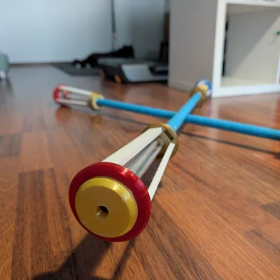 Gậy tập Magnolia practice flow spinning staff