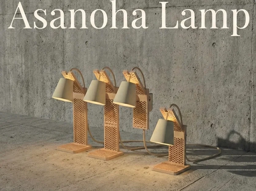 Đèn Asanoha Kumiko - 3 Phiên Bản Khác Nhau - Image 1