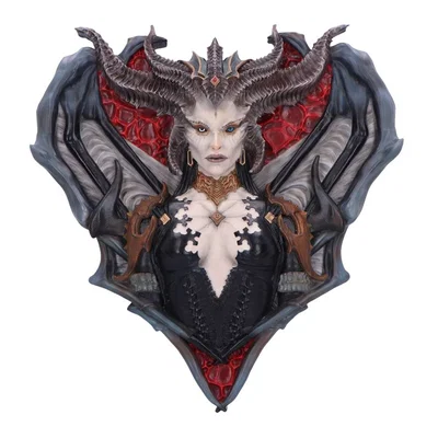 Mô hình 3D biểu tượng Lilith Diablo IV trang trí cực chất