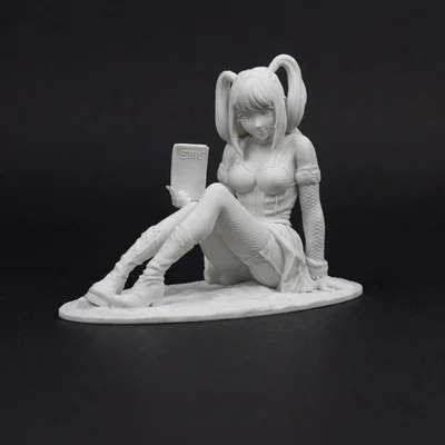 Manga Girl – Mô hình cô gái anime/manga ngồi thư giãn để in 3D