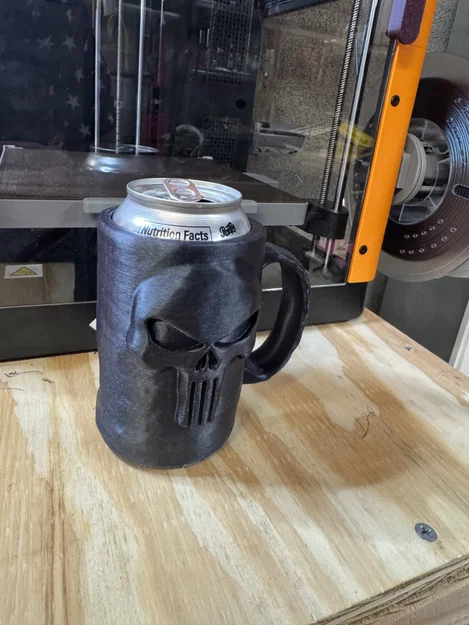 Giá đỡ lon nước Punisher 3D - Phụ kiện độc lạ cho lon 12oz - Image 3