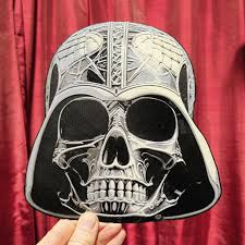 Mô hình hộp sọ Darth Vader - Tác phẩm trang trí 3D ấn tượng - Image 1