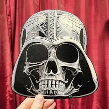Mô hình hộp sọ Darth Vader - Tác phẩm trang trí 3D ấn tượng