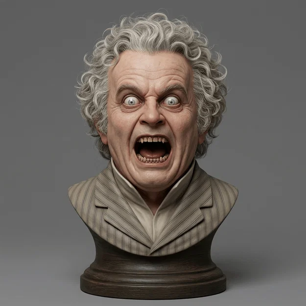 Mô hình 3D Bilbo Baggins - The Lord of the Rings (2 phiên bản) - Image 2