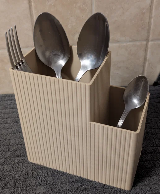 Khay đựng dụng cụ bếp (Utensils Holder) 2 mảnh, đáy tháo rời - Image 1