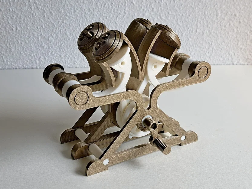 V2 Pendulum Engine – Động cơ con lắc V2 (mô hình in 3D) - Image 1