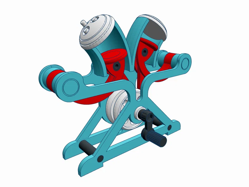 V2 Pendulum Engine – Động cơ con lắc V2 (mô hình in 3D) - Image 4