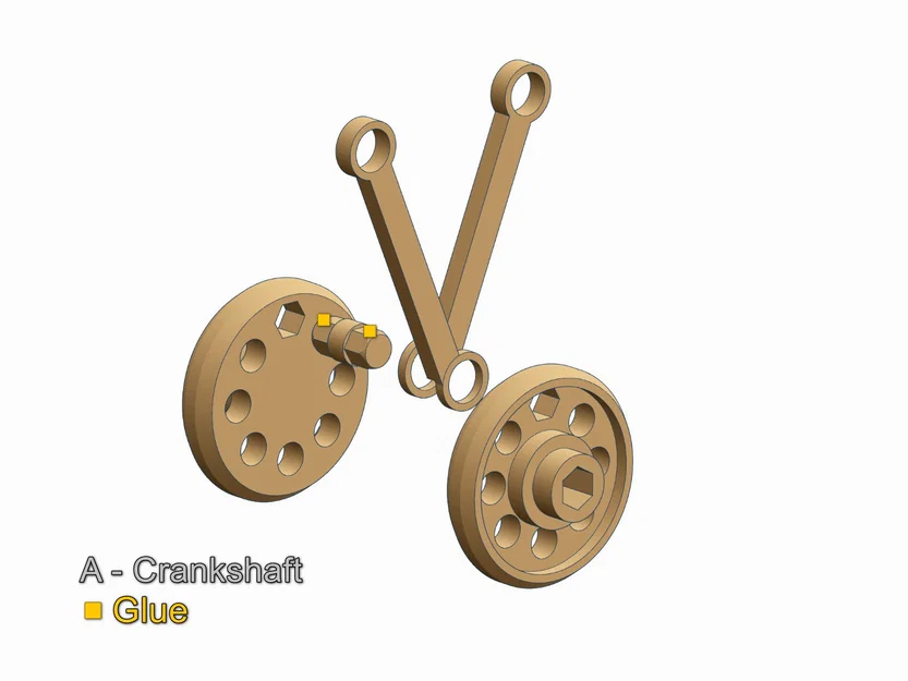 V2 Pendulum Engine – Động cơ con lắc V2 (mô hình in 3D) - Image 6