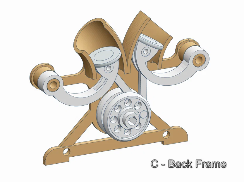 V2 Pendulum Engine – Động cơ con lắc V2 (mô hình in 3D) - Image 8