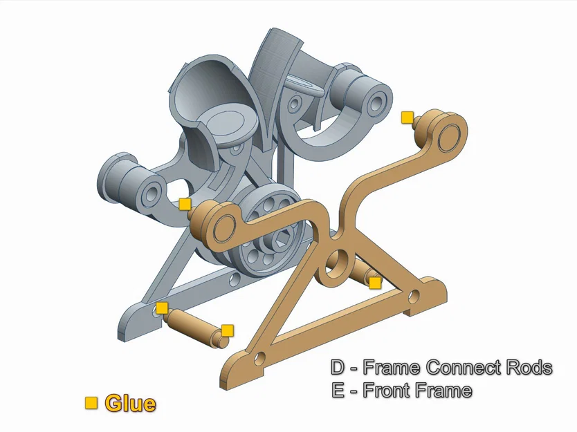 V2 Pendulum Engine – Động cơ con lắc V2 (mô hình in 3D) - Image 9