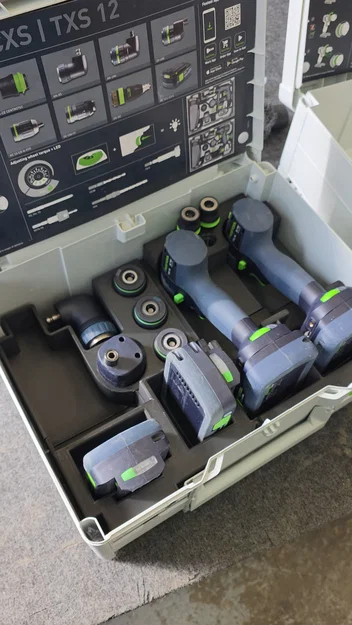 Insert Systainer tuỳ biến cho Festool (Custom Systainer Insert for Festool) - Image 1