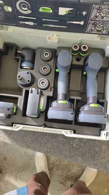 Insert Systainer tuỳ biến cho Festool (Custom Systainer Insert for Festool) - Image 2