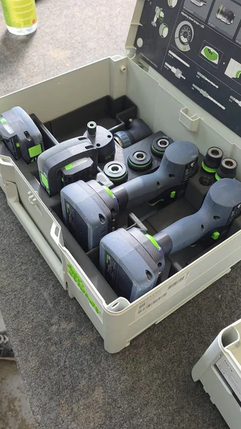 Insert Systainer tuỳ biến cho Festool (Custom Systainer Insert for Festool) - Image 3