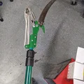 Móc quấn dây (Rope Cleat) gắn tay cầm/ống sào – Nhiều kích thước - Thumbnail 2