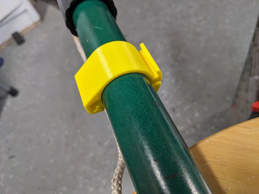 Móc quấn dây (Rope Cleat) gắn tay cầm/ống sào – Nhiều kích thước - Image 3