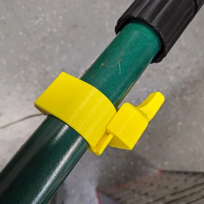 Móc quấn dây (Rope Cleat) gắn tay cầm/ống sào – Nhiều kích thước