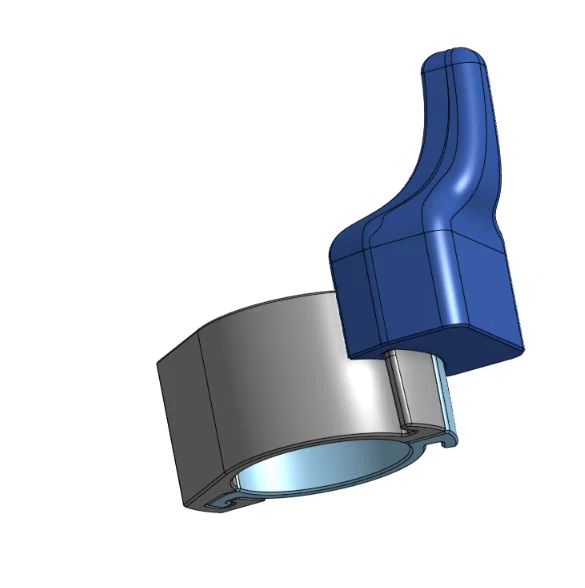 Móc quấn dây (Rope Cleat) gắn tay cầm/ống sào – Nhiều kích thước - Image 9