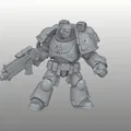 Galactic Ranger Knight – Hiệp Sĩ Ranger Thiên Hà Grimdark Sci‑Fi Proxy (Pre‑Supported) - Thumbnail 2