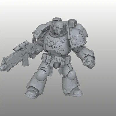 Galactic Ranger Knight – Hiệp Sĩ Ranger Thiên Hà Grimdark Sci‑Fi Proxy (Pre‑Supported)