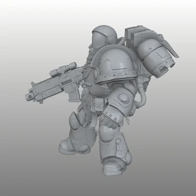 Galactic Ranger Knight – Hiệp Sĩ Ranger Thiên Hà Grimdark Sci‑Fi Proxy (Pre‑Supported)