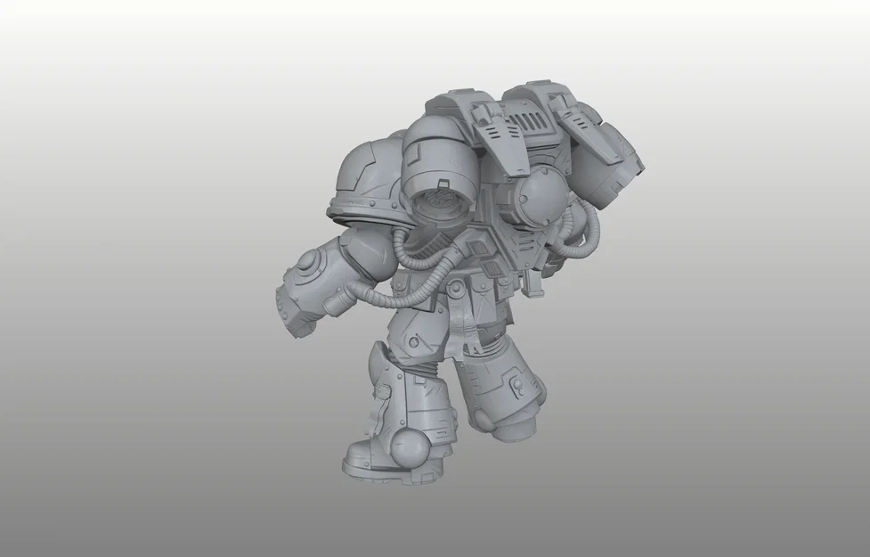 Galactic Ranger Knight – Hiệp Sĩ Ranger Thiên Hà Grimdark Sci‑Fi Proxy (Pre‑Supported) - Image 5