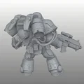Galactic Ranger Knight – Hiệp Sĩ Ranger Thiên Hà Grimdark Sci‑Fi Proxy (Pre‑Supported) - Thumbnail 6