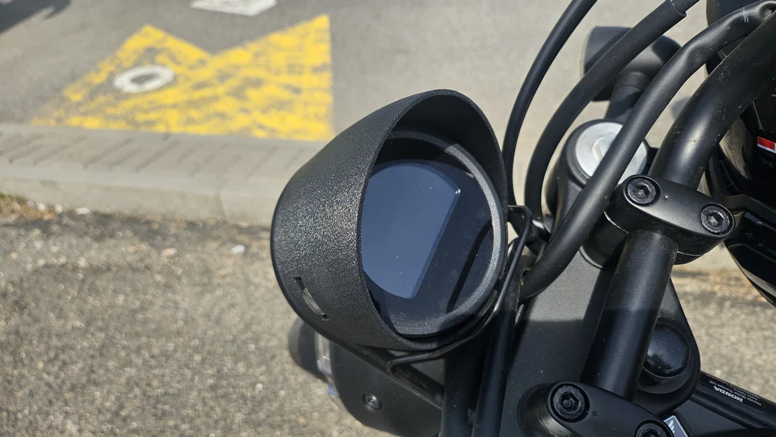 Che nắng đồng hồ tốc độ/vòng tua cho Honda CL500 - Image 2