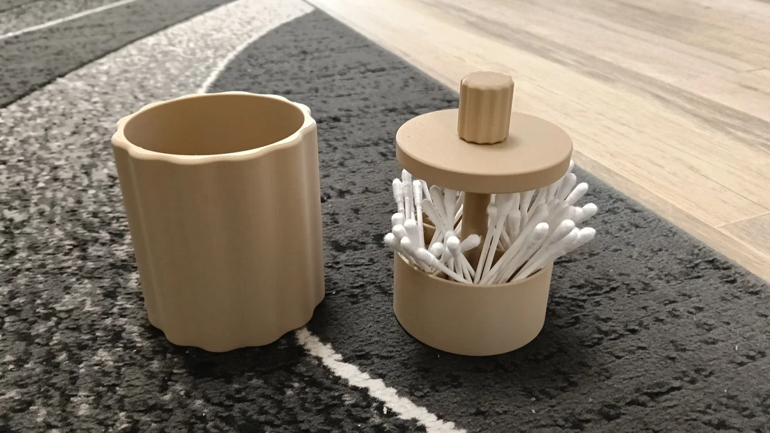 Hộp Đựng Tăm Bông Thông Minh - Phụ Kiện Decor Gọn Gàng Tiện Dụng - Image 3