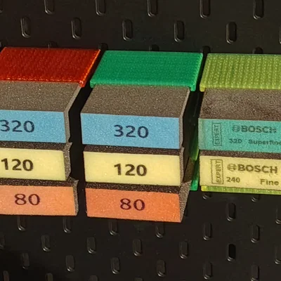 Kệ treo miếng sanding sponge cho SKÅDIS (Schleifschwammhalter für Skadis)