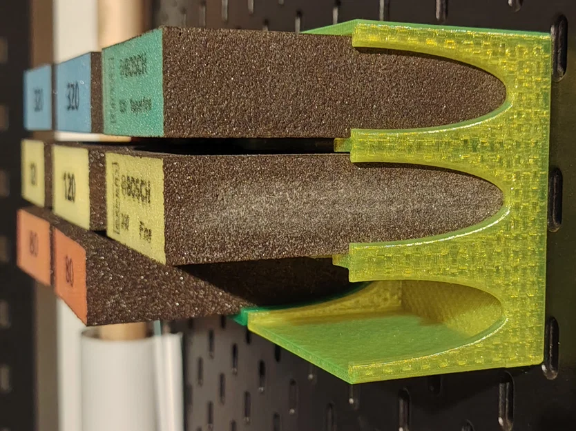 Kệ treo miếng sanding sponge cho SKÅDIS (Schleifschwammhalter für Skadis) - Image 2