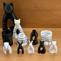 Tượng Mèo Trang Trí - Mẫu Miễn Phí từ Bộ Sưu Tập Đầy Đủ - Thumbnail 6