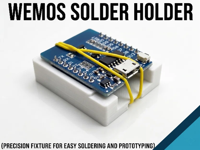 Khung hỗ trợ hàn WeMos D1 Mini ESP8266 tiện lợi - Image 1