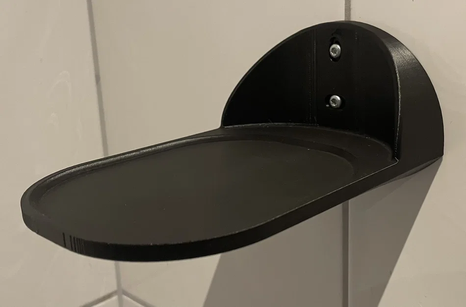 Giá treo tường cho trạm làm sạch máy cạo râu Braun in 3D - Image 1