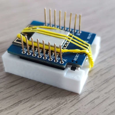 Khung hỗ trợ hàn WeMos D1 Mini ESP8266 tiện lợi