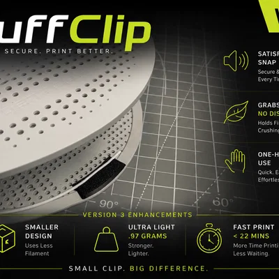 TuffClip V3 – Kẹp filament cho spool Bambu Lab