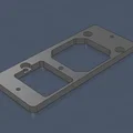 Adapter/Bracket gắn PSU Flex-ATX vào case 1U (1U to Flex-ATX PSU Adapter/Mount) - Thumbnail 1