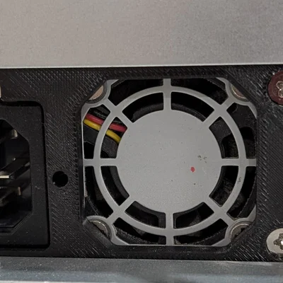 Adapter/Bracket gắn PSU Flex-ATX vào case 1U (1U to Flex-ATX PSU Adapter/Mount)