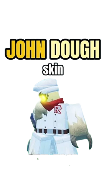 Mô hình John Dough (Action Figure) in 3D cực chất cho fan Roblox - Image 1