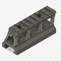 Ray Picatinny 25mm x 80mm - Phụ kiện hỗ trợ in 3D chuyên dụng - Thumbnail 1