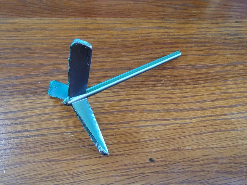 Đồ chơi chong chóng quay tay (Propeller Spinner Toy) in 3D - Image 1