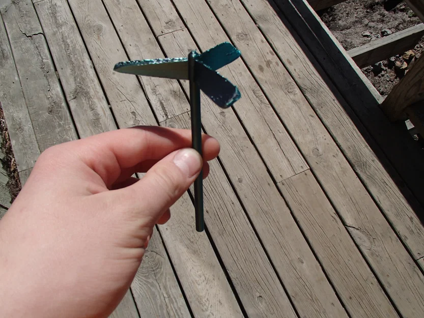 Đồ chơi chong chóng quay tay (Propeller Spinner Toy) in 3D - Image 3